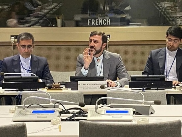 غریب‌آبادی، معاون وزیر خارجه در نشست با نمایندگان بیش از ۱۱۰ کشور جهان: حمله به ایران آزمونی تاریخی برای شورای امنیت است