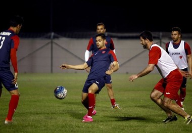 حضور پسران برانکو در تمرین پرسپولیس