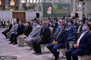 تجدید میثاق رئیس و کارکنان بنیاد شهید با آرمان‌های حضرت امام خمینی (س)