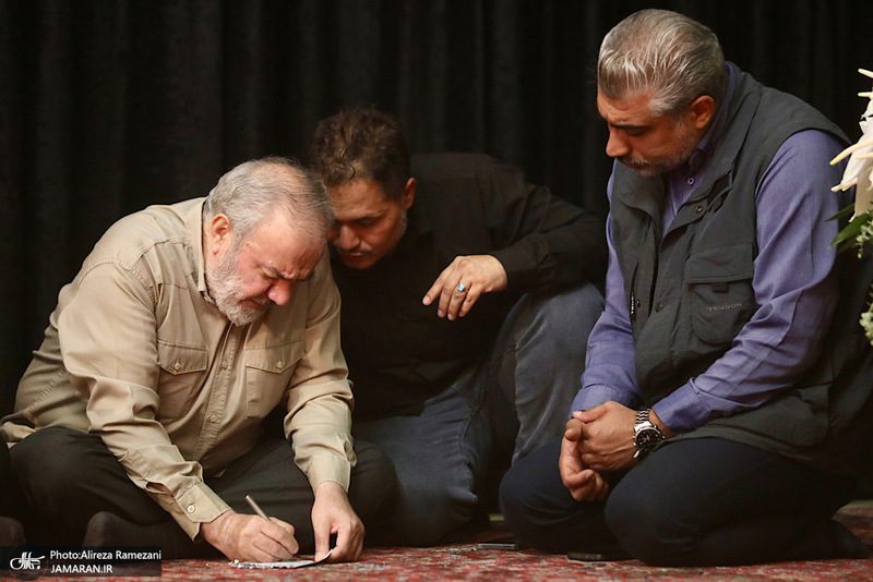 مراسم یادبود مادر همسر سپهبد شهید حسین سلامی
