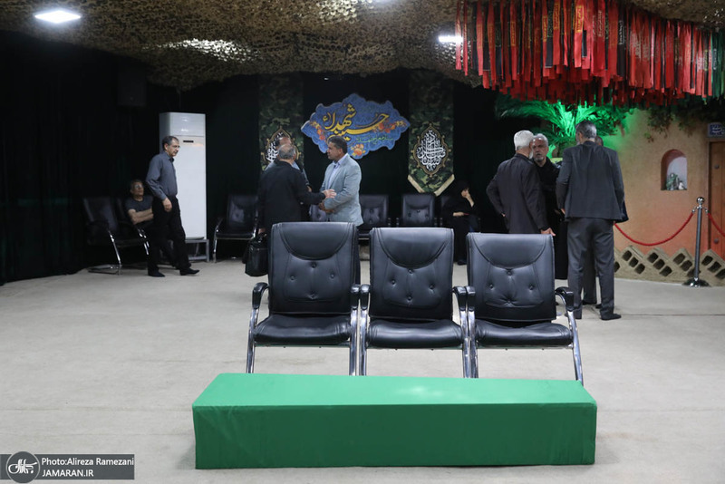 مراسم وداع با پیکر مطهر شهید محمد حسن زارعی