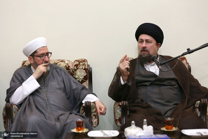 دیدارجمعی از علمای اهل سنت کشور سوریه با سید حسن خمینی