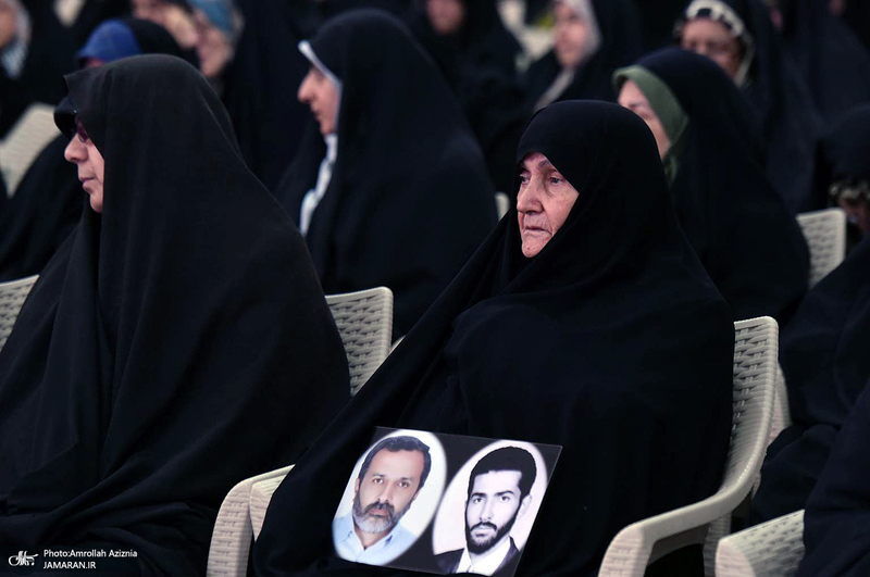 آئین هم عهدی بانوان مراکز تعالی طرح شهید آرمان علی وردی در حرم امام خمینی