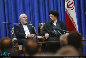 تجدید میثاق وزیر، معاونان، سفرا و روسای نمایندگی های جمهوری اسلامی ایران  در جهان با آرمان های امام خمینی (س) /