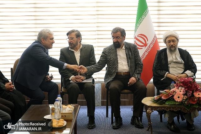 دیدار مسئولین کشوری و لشگری با رئیس مجمع تشخیص مصلحت نظام