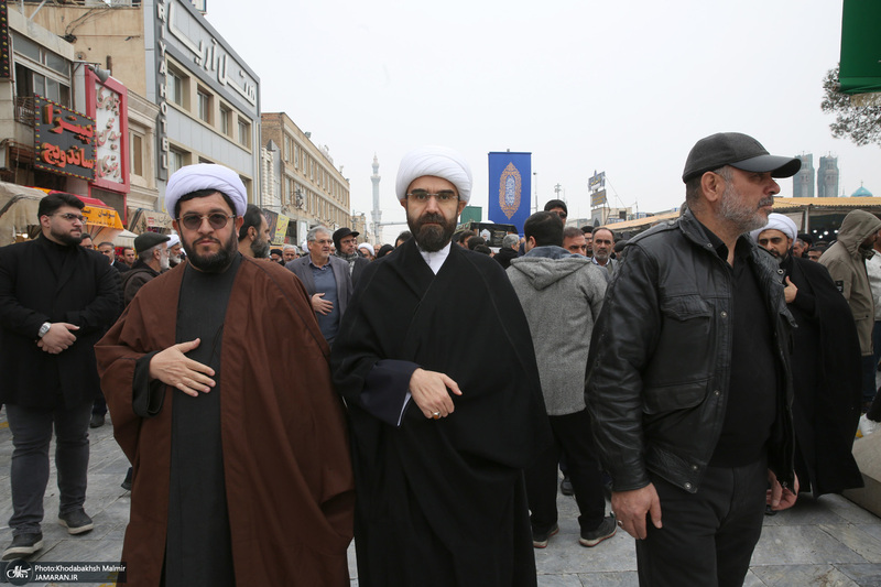 مراسم شییع و نماز
