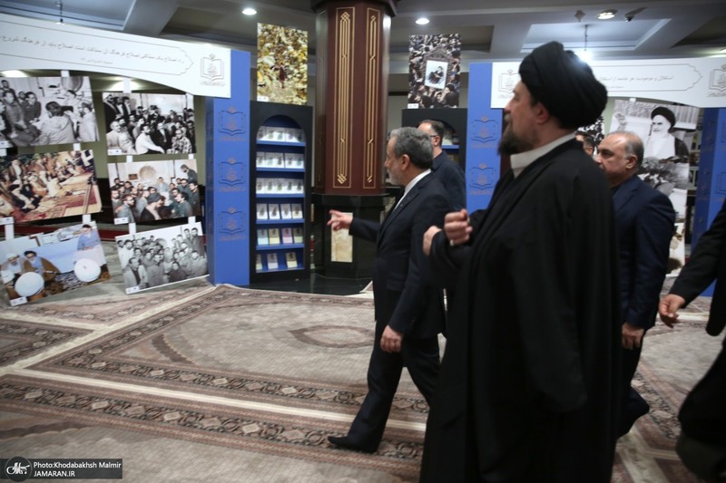 مراسم تجدیدمیثاق وزیر و معاونان وزارت امور خارجه با آرمان‌های امام خمینی