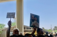 مراسم تشییع احسان اشراقی و دختر 9 ساله‌اش که در حملات اسراییل شهید شدند (4)