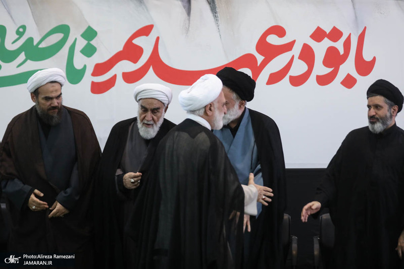 مراسم چهلمین روز تدفین رهبر شهید-1
