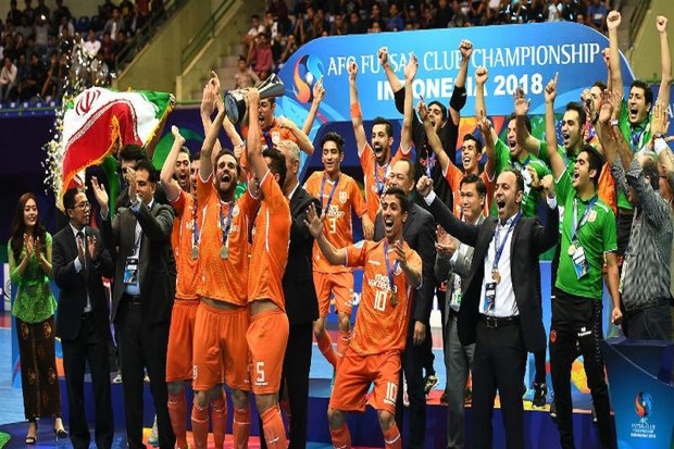 تیم مس سونگون آذربایجان شرقی نامزدبهترین باشگاه فوتسال جهان