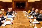 دیدار و گفت و گوی ظریف با وزیر خارجه دانمارک