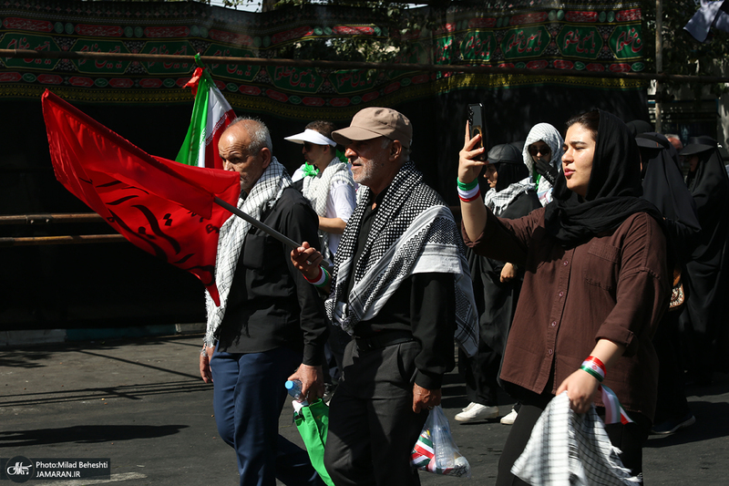 مراسم وداع با رهبر شهید انقلاب در مصلی تهران- 11
