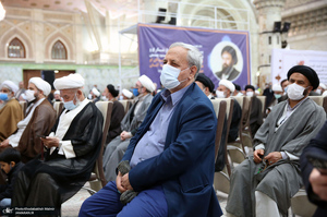 مراسم دوازدهمین سالگرد رحلت همسر گرامی امام و بیست و هفتمین سالگرد ارتحال سید احمد خمینی (ره)