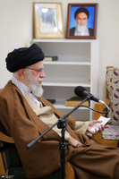 دیدار فقها و حقوقدانان شورای نگهبان با رهبر معظم انقلاب