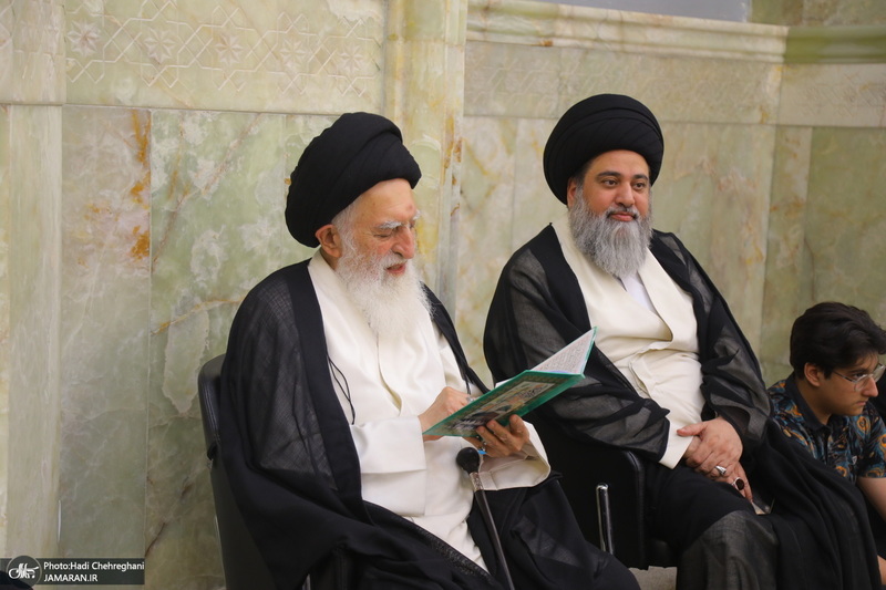 مراسم شانزدهمین سالگرد ارتحال آیت الله بهجت‎ (ره) در قم