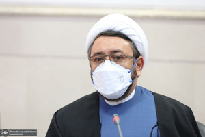 دیدار سرپرست موسسه تنظیم و نشر آثار امام خمینی(ره) با آیت الله اعرافی