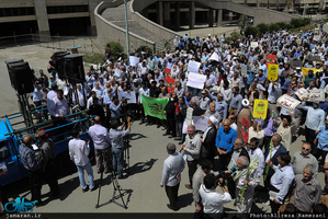 راهپیمایی اعتراض آمیز علیه جنایات در مسجد الاقصی و میانمار 