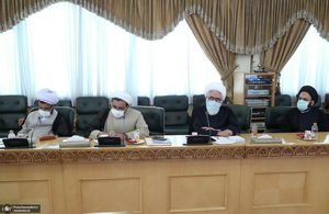 نشست هم اندیشی جهانگیری با جمعی از علما و روحانیون