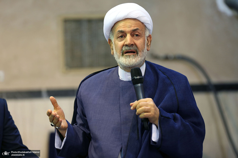 دیدار جمعی از معاونین و سفرای سابق وزارت خارجه‎‎ با سید حسن خمینی