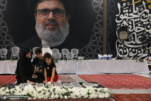 مراسم اولین سالگرد شهادت سید هاشم صفی الدین در دیر قانون لبنان