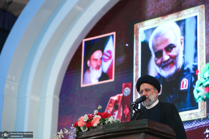 مراسم بزرگداشت شهید حاج قاسم سلیمانی در مصلی امام خمینی (ره)