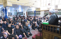 رحلت حضرت رسول اکرم(ص) و شهادت حضرت امام حسن مجتبی(ع) در دفتر مرحوم آیت‌الله العظمی یوسف صانعی(ره)