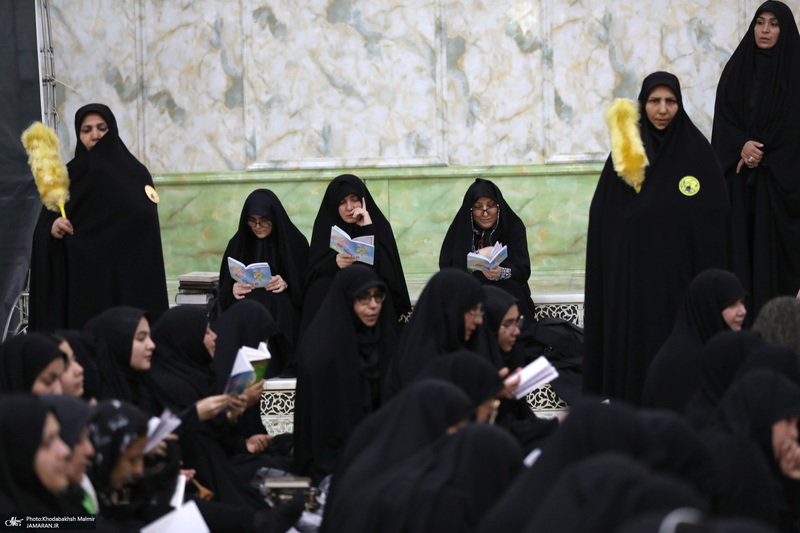 احیای شب بیست و یکم ماه مبارک رمضان در حرم مطهر امام خمینی (س)