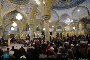 مراسم میلاد امام حسن عسکری(ع) با حضور مراجع عظام تقلید