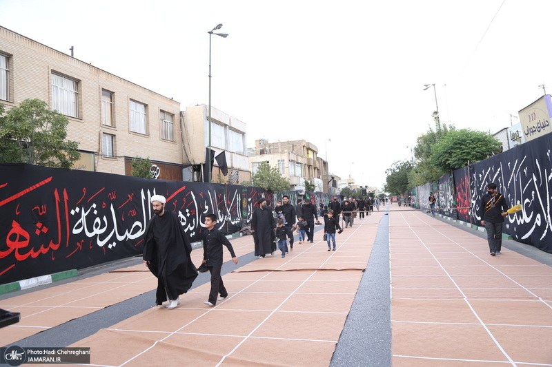 مراسم عزاداری شهادت حضرت امام علی(ع) با حضور آیت الله العظمی وحید خراسانی