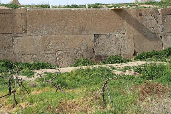 کتیبه مهم داریوش بزرگ در معرض فرسایش و آسیب جدی + عکس