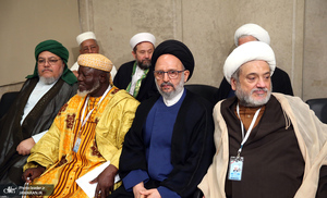 دیدار مسئولان نظام، سفرای کشور‌های اسلامی و مهمانان کنفرانس وحدت با رهبر انقلاب
