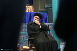 دیدار جمعی از معاونین و سفرای سابق وزارت خارجه‎‎ با سید حسن خمینی