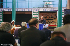 مراسم بزرگداشت آیت الله حسن صانعی (ره) در حسینیه جماران -2