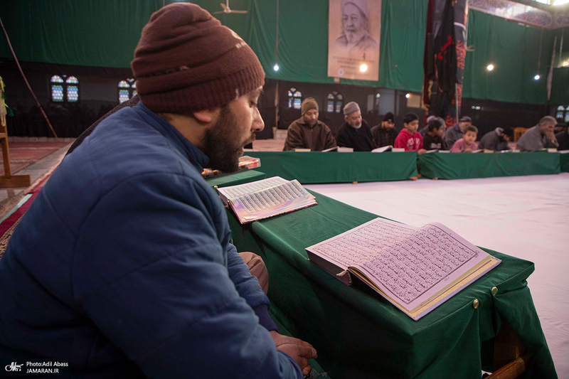 محفل انس با قرآن کریم در کشمیر ھند