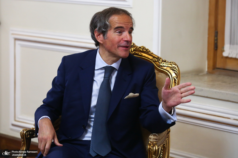 دیدار مدیر کل آژانس بین‌المللی انرژی اتمی با وزیر خارجه - رافائل گروسی