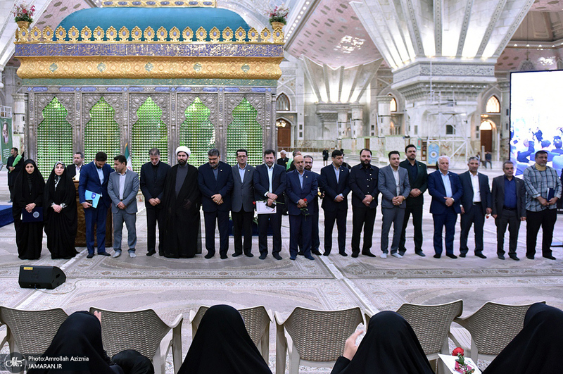 مراسم تحلیف کارآموزان وکالت در حرم امام خمینی (س)