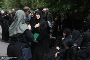مراسم تشییع مرحوم ابوالقاسم قاسم‌زاده-2