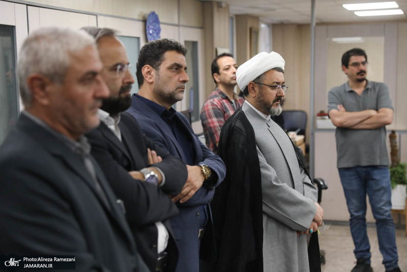 بازدید رییس موسسه تنظیم و نشر آثار امام خمینی (ره) از خبرگزاری ایسنا