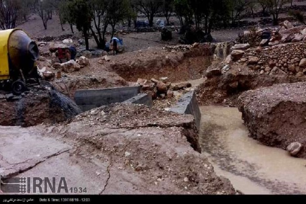 راه های روستایی دهستان زیلایی بازگشایی شد