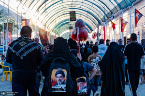هم قدم با زائران اباعبدالله الحسین (ع)؛ چذابه