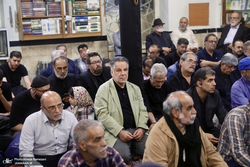 مراسم ختم مادر رسول صدرعاملى