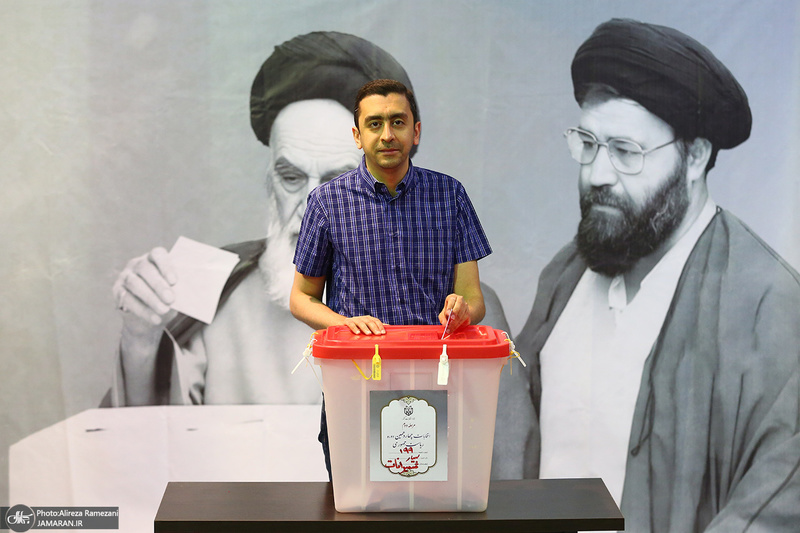 مرحله دوم انتخابات ریاست جمهوری چهاردهم در حسینیه جماران - 2