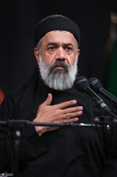 مراسم عزادارای شب عاشورا با حضور رهبر انقلاب اسلامی