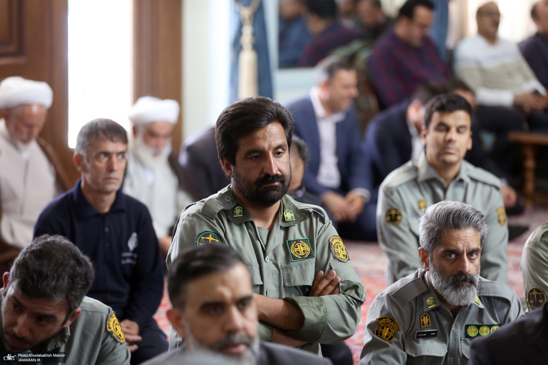 دیدار رئیس، معاونان و کارکنان سازمان حفاظت محیط زیستبا سید حسن خمینی