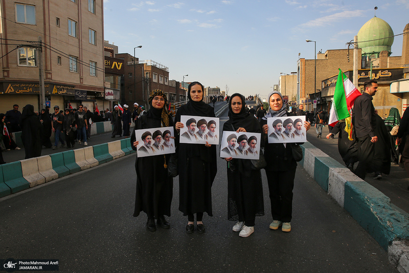 مراسم تشییع پیکر مطهر رهبر شهید انقلاب در تهران -2