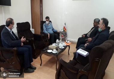 دیدار مدیر مؤسسه تنظیم و نشر آثار امام خمینی(س) اصفهان با  مدیرکل صدا و سیمای استان+تصاویر