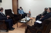 دیدار مدیر مؤسسه تنظیم و نشر آثار امام خمینی(س) اصفهان با  مدیرکل صدا و سیمای استان