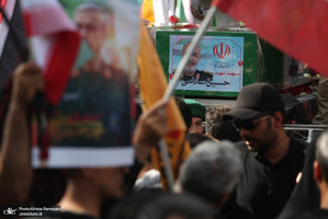 مراسم تشییع شهدای جنگ تحمیلی رژیم صهیونیستی در تهران-2