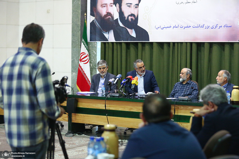 نشست خبری محمدعلی انصاری دبیر ستاد مرکزی بزرگداشت امام خمینی (س)