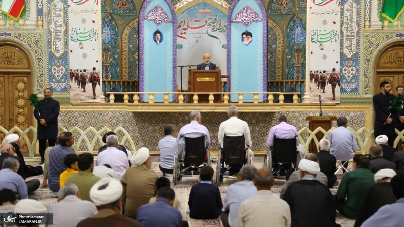 مراسم بزرگداشت آیت الله العظمی شبیری زنجانی (ره) توسط آیت الله للعظمی مکارم شیرازی